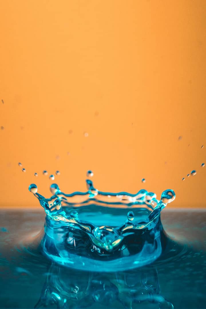 blue liquid illustration